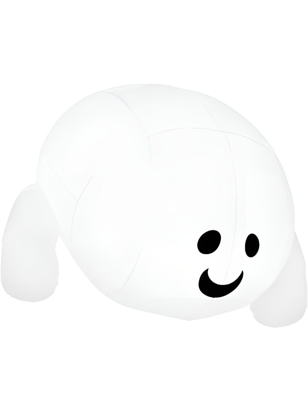 Halloween Inflatable Outdoor Decorations, 4.5ft Inflatable Cute Ghost